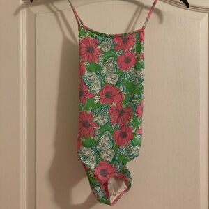 Lilly Pulitzer Floral One-Piece Swimsuit